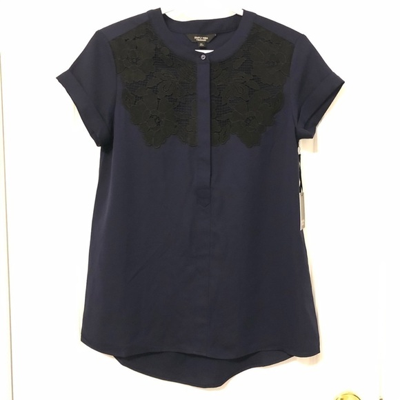 🍋new Vera Wang Top - Picture 2 of 8